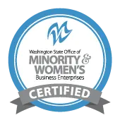 We are an OMWBE certified business in the state of Washington